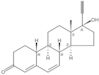 19-Norpregna-4,6-dien-20-yn-3-one, 17-hydroxy-, (17α)-