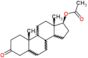 (8xi,9xi,14xi,17beta)-3-oxoandrostan-17-yl acetate