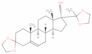 Pregn-5-ene-3,20-dione, 17-hydroxy-, cyclic 3,20-bis(1,2-ethanediyl acetal)