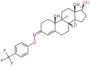 (3Z,17beta)-17-hydroxyandrost-4-en-3-one O-[4-(trifluoromethyl)phenyl]oxime