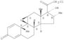 Pregna-1,4-diene-3,20-dione,21-chloro-9,11-epoxy-17-hydroxy-16-methyl-, (9b,11b,16a)-