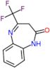 1,3-Dihydro-4-(trifluoromethyl)-2H-1,5-benzodiazepin-2-one