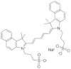 1H-BENZ[E]INDOLIUM, 2-[5-[1,3-DIHYDRO-1,1-DIMETHYL-3-(3-SULFOPROPYL)-2H-BENZ[E]INDOL-2-YLIDENE]-...