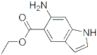 1H-Indole-5-carboxylicacid,6-amino-,ethylester(9CI)