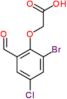 2-(2-Bromo-4-chloro-6-formylphenoxy)acetic acid