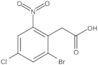 2-Bromo-4-chloro-6-nitrobenzeneacetic acid