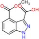 4-methoxycarbonyl-1H-indazole-3-carboxylic acid