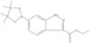 Ethyl 6-(4,4,5,5-tetramethyl-1,3,2-dioxaborolan-2-yl)-1H-indazole-3-carboxylate