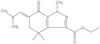 Ethyl 6-[(dimethylamino)methylene]-4,5,6,7-tetrahydro-1,4,4-trimethyl-7-oxo-1H-indazole-3-carbox...