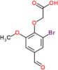 (2-bromo-4-formyl-6-methoxyphenoxy)acetic acid