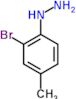 (2-bromo-4-methylphenyl)hydrazine