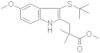 1H-Indole-2-propanoic acid, 3-[(1,1-dimethylethyl)thio]-5-methoxy-methyl ester