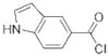 1H-Indole-5-carbonyl chloride (9CI)