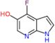 4-fluoro-1H-pyrrolo[2,3-b]pyridin-5-ol