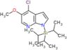 (4-chloro-5-methoxy-pyrrolo[2,3-b]pyridin-1-yl)-triisopropyl-silane