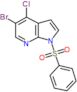 1-(benzenesulfonyl)-5-bromo-4-chloro-pyrrolo[2,3-b]pyridine