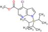 methyl 4-chloro-1-triisopropylsilyl-pyrrolo[2,3-b]pyridine-5-carboxylate