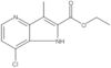 Ethyl 7-chloro-3-methyl-1H-pyrrolo[3,2-b]pyridine-2-carboxylate