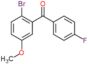 (2-bromo-5-methoxy-phenyl)-(4-fluorophenyl)methanone