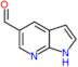 1H-pyrrolo[2,3-b]pyridine-5-carbaldehyde