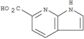 1H-Pyrrolo[2,3-b]pyridine-6-carboxylicacid