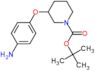 tert-butyl 3-(4-aminophenoxy)piperidine-1-carboxylate