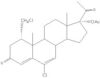 Pregna-4,6-diene-3,20-dione, 17-(acetyloxy)-6-chloro-1-(chloromethyl)-, (1a)-