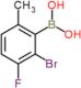 (2-bromo-3-fluoro-6-methyl-phenyl)boronic acid
