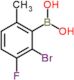 B-(2-Bromo-6-fluoro-3-methylphenyl)boronic acid