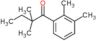 1-(2,3-dimethylphenyl)-2,2-dimethyl-butan-1-one