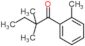 2,2-dimethyl-1-(o-tolyl)butan-1-one