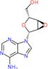 9-(2,3-Anhydro-.beta.-D-ribofuranosyl)-Adenine