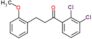 1-(2,3-dichlorophenyl)-3-(2-methoxyphenyl)propan-1-one