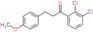 1-(2,3-dichlorophenyl)-3-(4-methoxyphenyl)propan-1-one