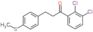 1-(2,3-dichlorophenyl)-3-(4-methylsulfanylphenyl)propan-1-one