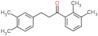 1-(2,3-dimethylphenyl)-3-(3,4-dimethylphenyl)propan-1-one