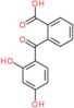 2-(2,4-dihydroxybenzoyl)benzoic acid