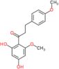 1-(2,4-dihydroxy-6-methoxyphenyl)-3-(4-methoxyphenyl)propan-1-one