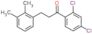 1-Propanone, 1-(2,4-dichlorophenyl)-3-(2,3-dimethylphenyl)-