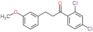 1-(2,4-dichlorophenyl)-3-(3-methoxyphenyl)propan-1-one