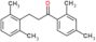 1-(2,4-dimethylphenyl)-3-(2,6-dimethylphenyl)propan-1-one