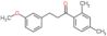 1-(2,4-dimethylphenyl)-3-(3-methoxyphenyl)propan-1-one