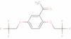 1-[2,5-Bis(2,2,2-trifluoroethoxy)phenyl]ethanone