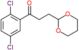 1-(2,5-dichlorophenyl)-3-(1,3-dioxan-2-yl)propan-1-one