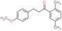 1-Propanone, 1-(2,5-dimethylphenyl)-3-(4-methoxyphenyl)-