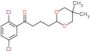 1-(2,5-Dichlorophenyl)-4-(5,5-dimethyl-1,3-dioxan-2-yl)-1-butanone