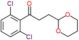 1-(2,6-Dichlorophenyl)-3-(1,3-dioxan-2-yl)-1-propanone