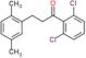 1-Propanone, 1-(2,6-dichlorophenyl)-3-(2,5-dimethylphenyl)-