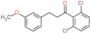 1-(2,6-dichlorophenyl)-3-(3-methoxyphenyl)propan-1-one