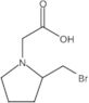 2-(Bromomethyl)-1-pyrrolidineacetic acid